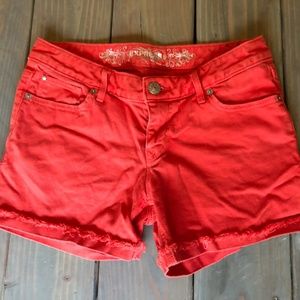 Tomato Red Express Shorts sz 4